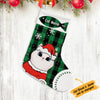 Personalized Christmas Cat Stocking OB222 23O36 1