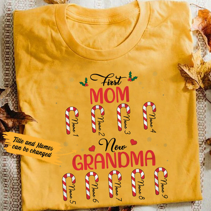 Personalized Christmas Grandma T Shirt OB223 26O36 1