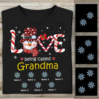 Personalized Grandma Christmas T Shirt OB223 30O58 thumb 1
