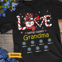 Personalized Grandma Christmas T Shirt OB223 30O58 thumb 1