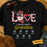 Personalized Grandma Christmas T Shirt OB223 30O58 thumb 1