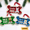 Personalized Good Dog Christmas Bone Ornament OB232 81O47 1