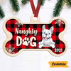 Personalized Good Dog Christmas Bone Ornament OB232 81O47 1
