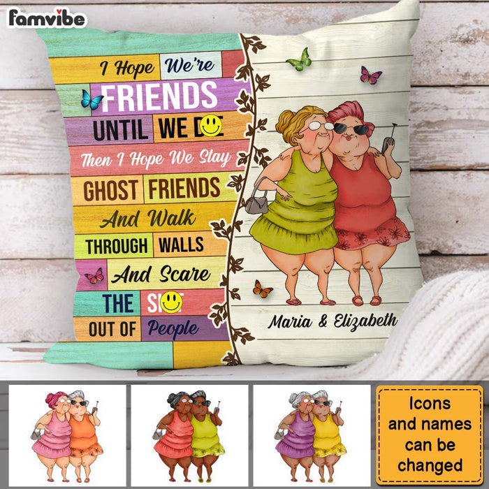 Personalized Gift For Old Friends Sisters Pillow 30766 1