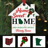 Personalized Family Home Sweet Home Christmas House Ornament OB231 95O36 1