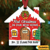 Personalized First Christmas Home House Ornament OB231 26O57 thumb 1