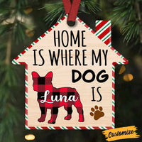 Personalized Dog Christmas House Ornament OB253 85O57 thumb 1