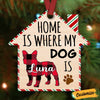 Personalized Dog Christmas House Ornament OB253 85O57 1