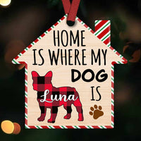 Personalized Dog Christmas House Ornament OB253 85O57 thumb 1