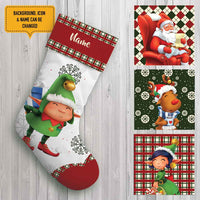 Personalized Family Crew Christmas Stocking OB234 24O66 thumb 1