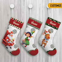 Personalized Family Crew Christmas Stocking OB234 24O66 thumb 1