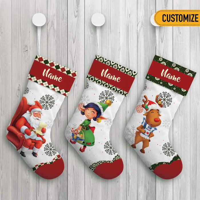 Personalized Family Crew Christmas Stocking OB234 24O66 1