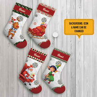Personalized Family Crew Christmas Stocking OB234 24O66 thumb 1