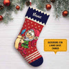 Personalized Christmas Family Elf Crew Stocking OB235 24O66 1