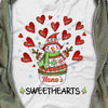 Personalized Grandma Sweethearts Christmas T Shirt OB251 23O57 1