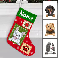 Personalized Dog Christmas Stocking OB233 95O47 thumb 1
