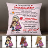Personalized Grandma Granddaughter Pillow OB284 30O58 1