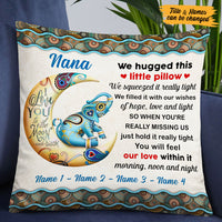 Personalized Elephant Grandma Nana Hug This Pillow OB252 87O53 thumb 1