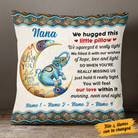 Personalized Elephant Grandma Nana Hug This Pillow OB252 87O53 thumb 1