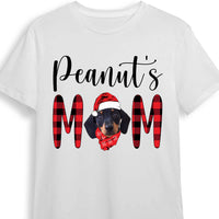 Personalized Dog Mom Photo Christmas T Shirt OB262 85O57 thumb 1