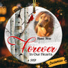 Personalized Memo Dog Cat Circle Ornament OB262 87O53 1