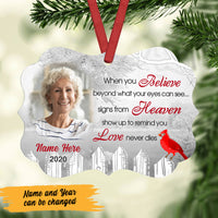 Personalized Memorial Cardinal Benelux Ornament NB281 85O47 thumb 1