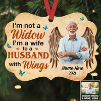 Personalized Photo Husband Wife Memo Benelux Ornament OB271 85O57 thumb 1