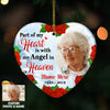 Personalized Memo Mom Dad Grandma Grandpa Photo Heart Ornament OB281 23O36 thumb 1