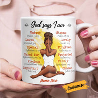 Personalized BWA God Says Mug OB121 30O58 thumb 1