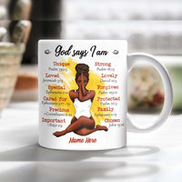 Personalized BWA God Says Mug OB121 30O58 thumb 1