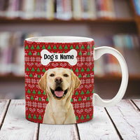 Personalized Dog Photo Christmas Mug OB161 87O53 thumb 1