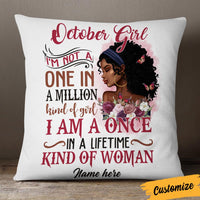 Personalized BWA Birthday Once In A Lifetime Pillow OB52 26O36 (Insert Included) thumb 1