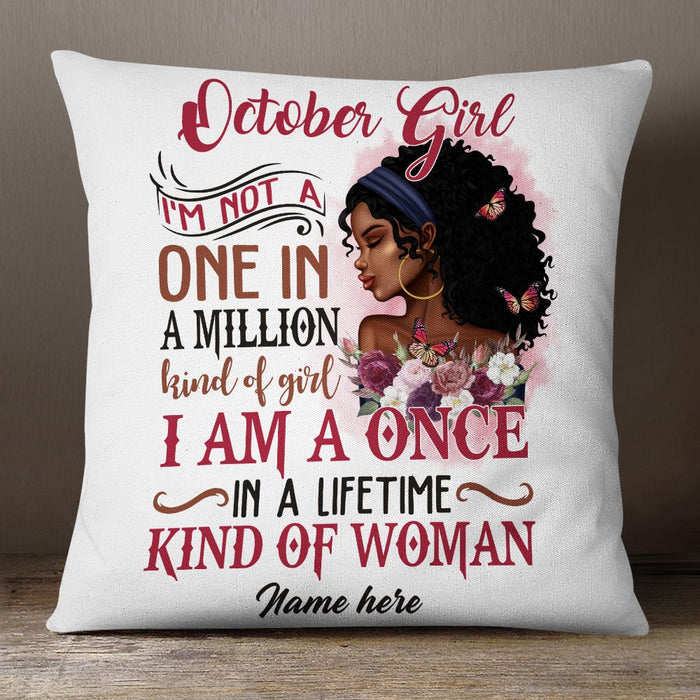 Personalized BWA Birthday Once In A Lifetime Pillow OB52 26O36 (Insert Included) 1