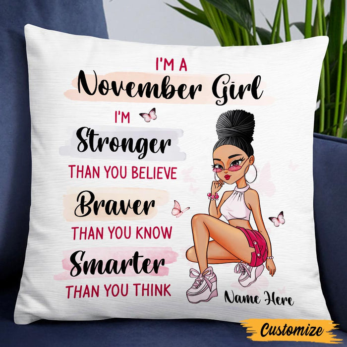 Personalized BWA Birthday Girl Pillow SB221 26O47 (Insert Included) 1