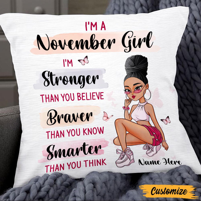 Personalized BWA Birthday Girl Pillow SB221 26O47 (Insert Included) 1
