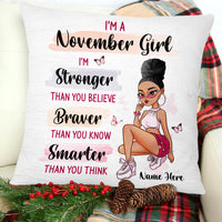 Personalized BWA Birthday Girl Pillow SB221 26O47 (Insert Included) thumb 1