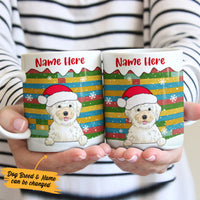 Personalized Christmas Dog Mug OB132 23O36 thumb 1
