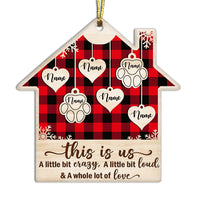 Personalized Family House Ornament OB282 26O47 thumb 1