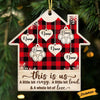 Personalized Family House Ornament OB282 26O47 1