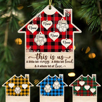 Personalized Family House Ornament OB282 26O47 thumb 1
