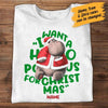 Personalized I Want A Hippopotamus For Christmas T Shirt OB281 24O32 thumb 1
