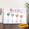 Personalized Family Heart Together Poster OB292 81O34 thumb 1
