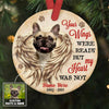 Personalized Dog Cat Memo Circle Ornament OB288 30O58 1