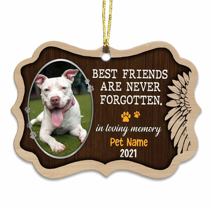 Personalized Dog Cat Photo Memo Benelux Ornament OB283 95O34 1