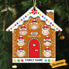Personalized Family Gingerbread House Ornament OB293 87O53 thumb 1