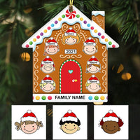 Personalized Family Gingerbread House Ornament OB293 87O53 thumb 1
