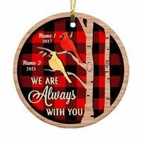 Personalized Memo Mom Dad Grandma Grandpa Circle Ornament OB2810 30O58 thumb 1