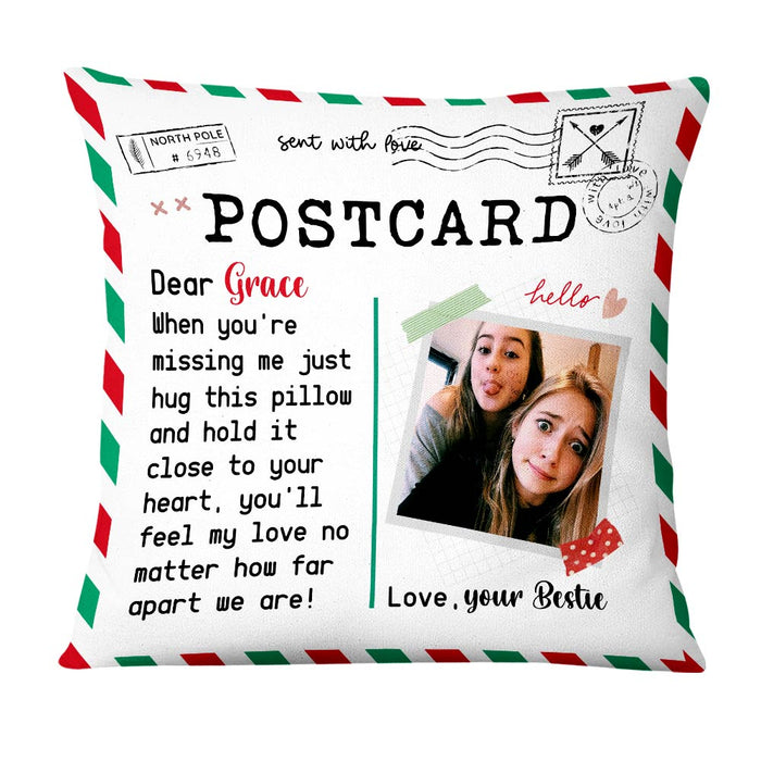 Personalized Long Distance Friends Family Mom Dad Pillow OB301 85O47 1