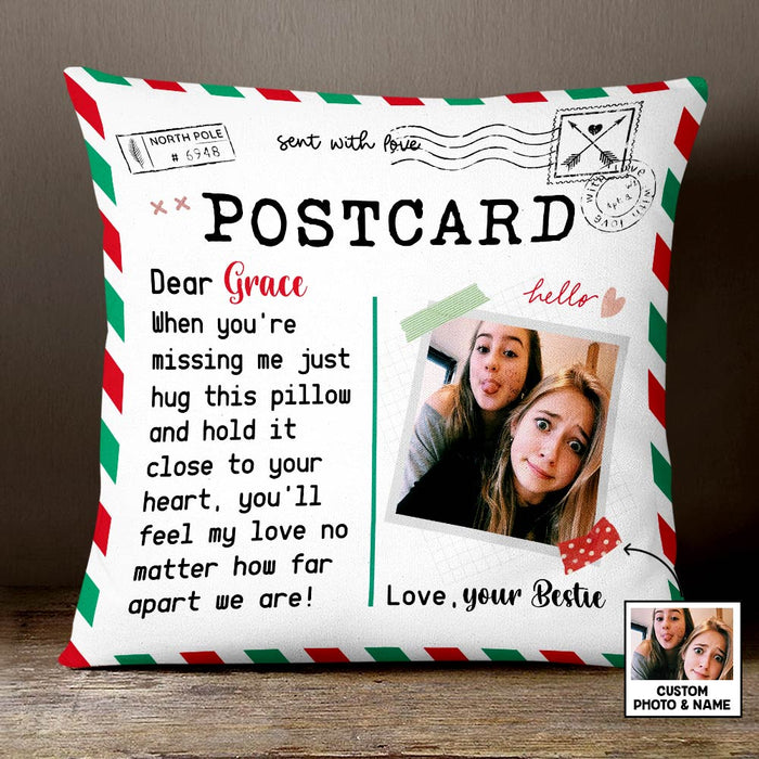 Personalized Long Distance Friends Family Mom Dad Pillow OB301 85O47 1