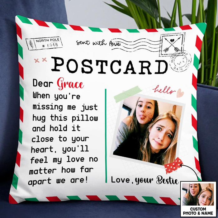 Personalized Long Distance Friends Family Mom Dad Pillow OB301 85O47 1